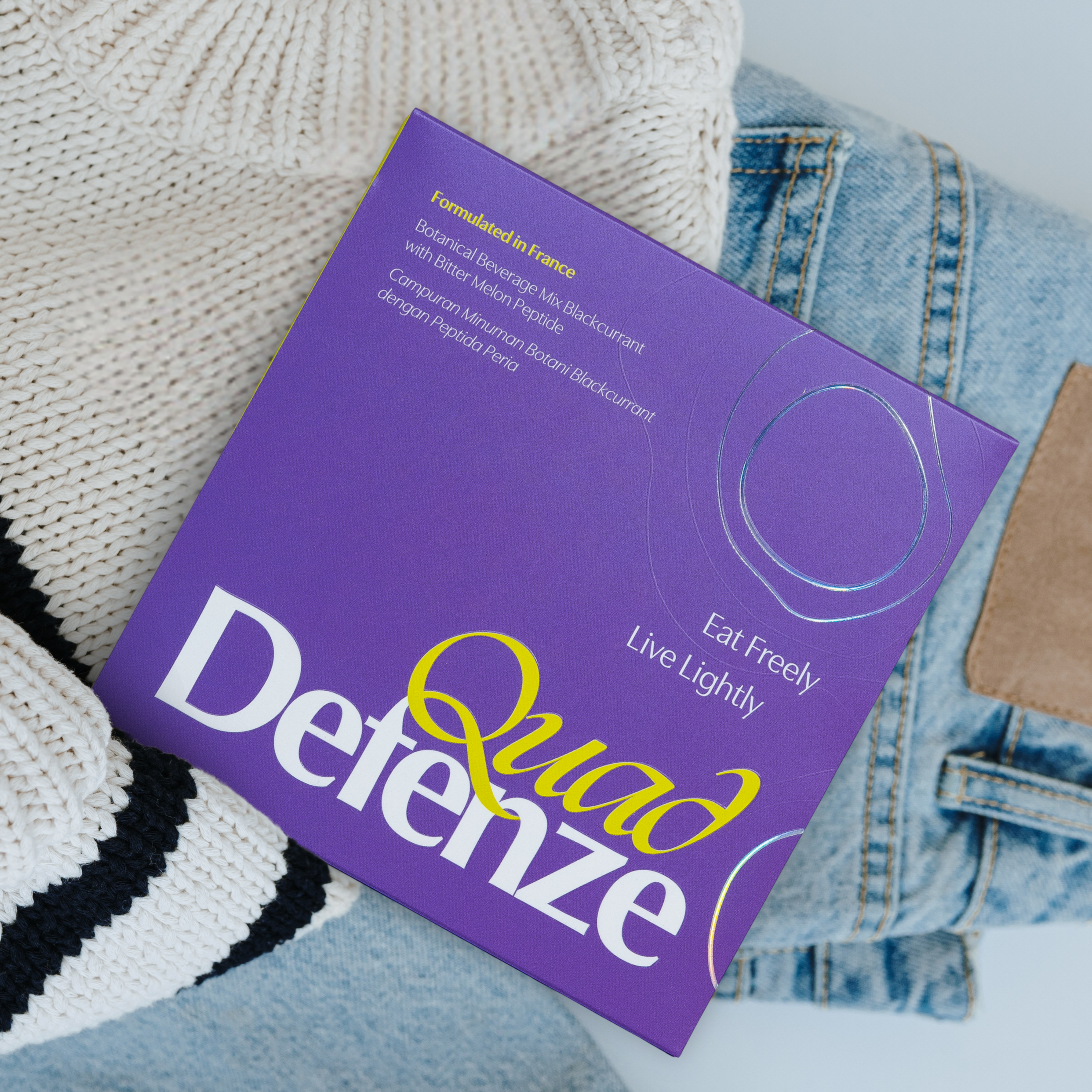 <br><h2><strong>从第一口之前开始守护<br><br>QUAD DEFENZE</strong >｜<strong >自在享食 也能轻盈生活</strong></h2><br>